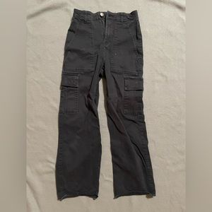 Black cargo pants